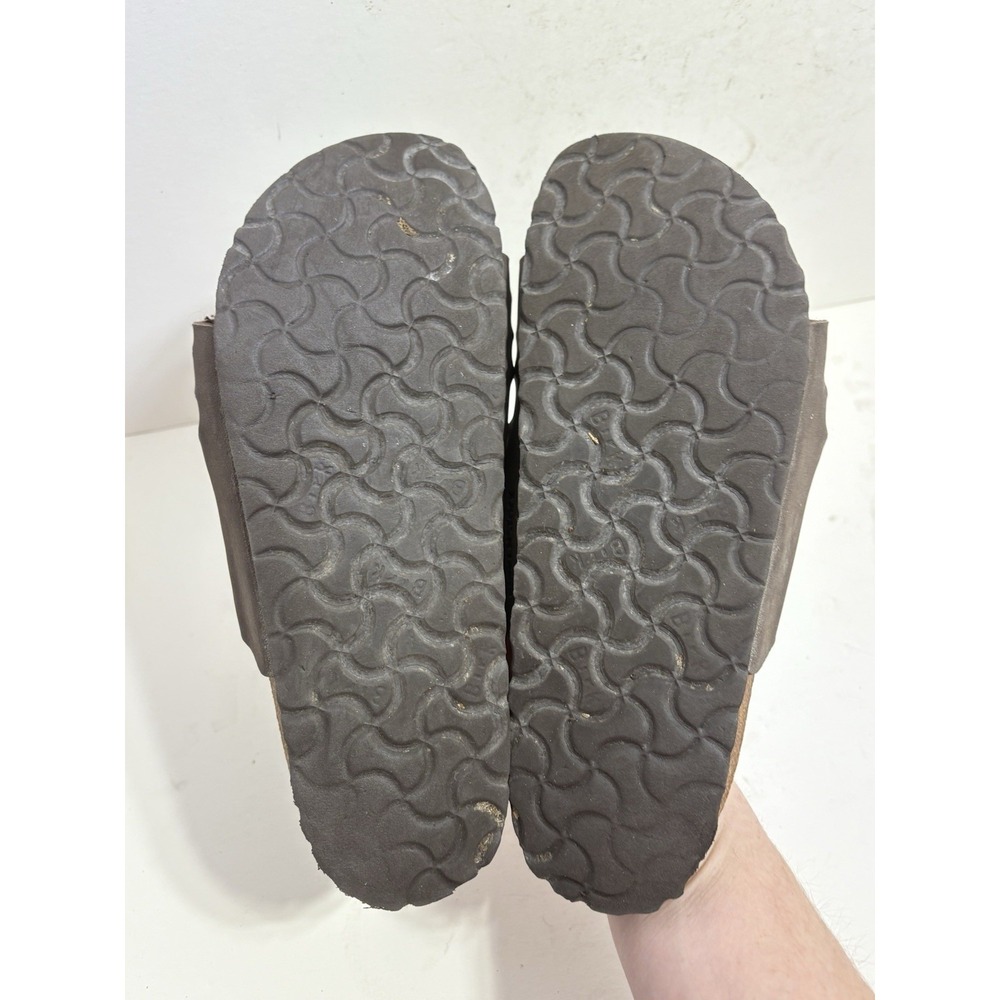 Birkenstock Granada Brown Leather Soft Footbed Sandals Women's Size 40 9, 9.5 - Picture 5 of 5